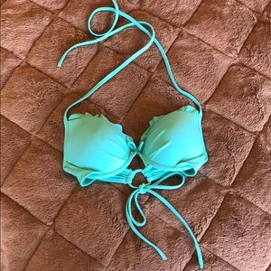 Victoria’s Secret Aqua marine fancy bikini top